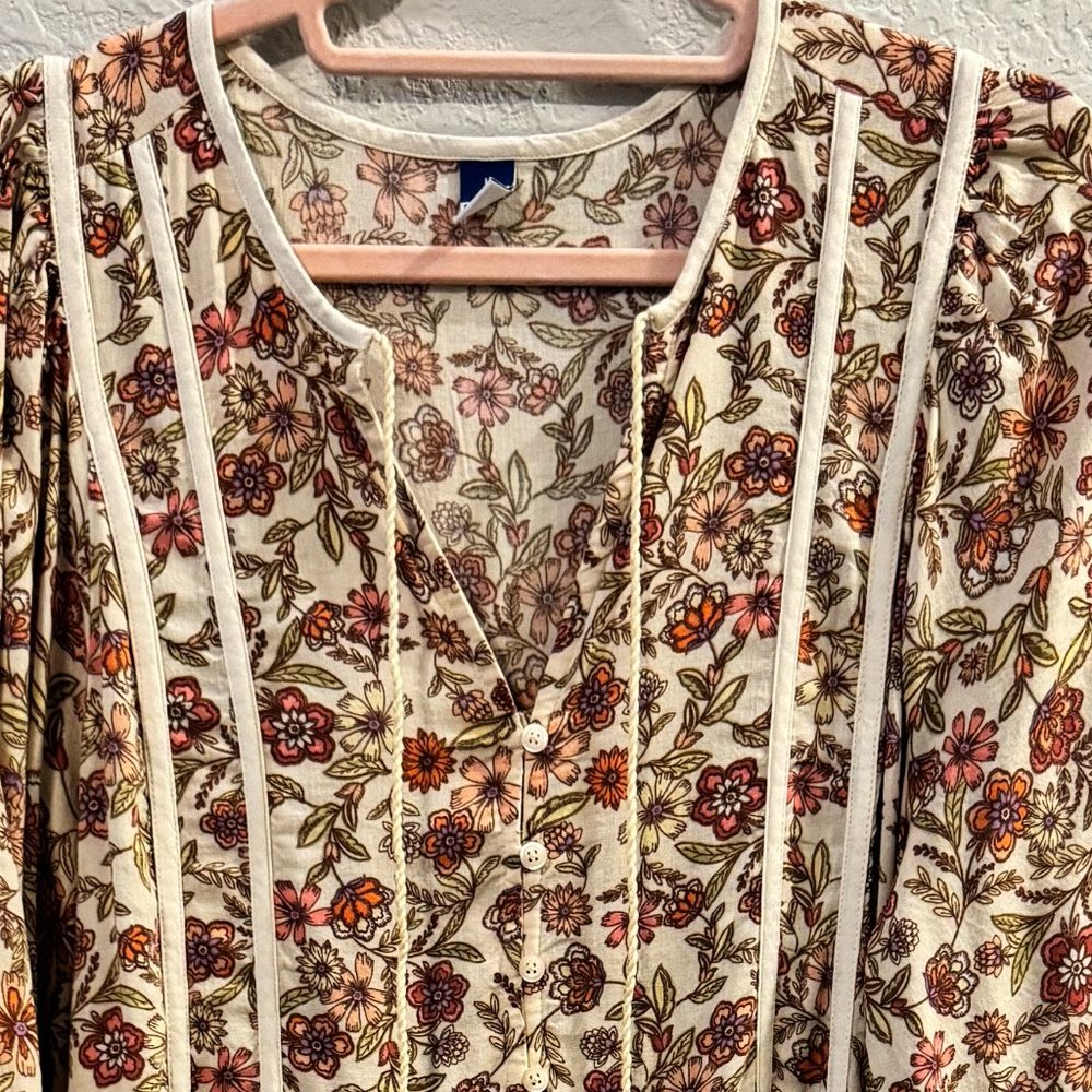 Old Navy Floral Maxi Dress Size Large